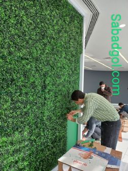 اجرای دیوارسبز،Greenwall، دیوار گل و فضای سبز محوطه با گلها و گیاهان باکیفیت مصنوعی