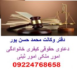 	وکیل پایه یک پیگیر متخصص و مجرب 	
